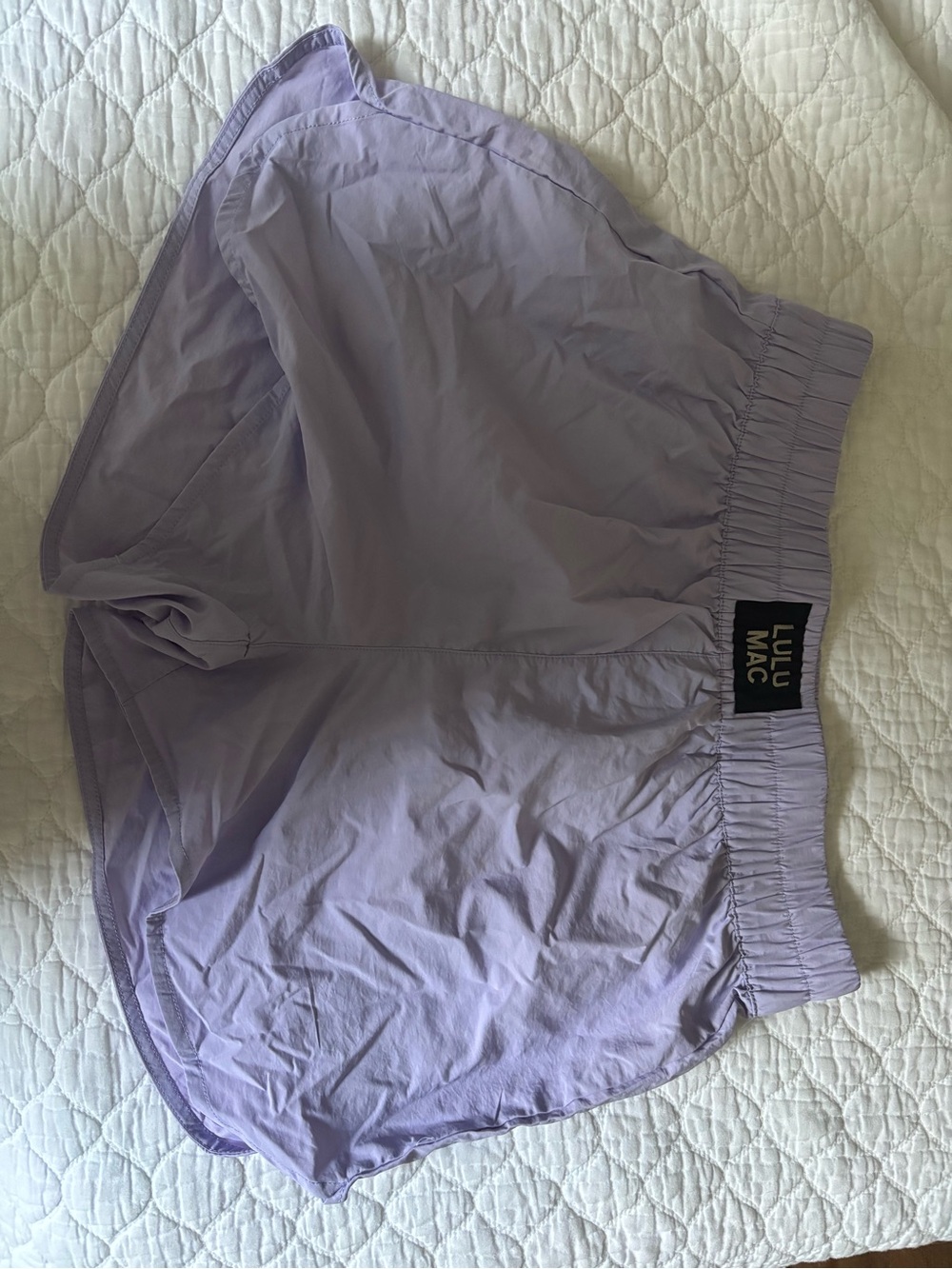 Lulu Mac Lavender Athletic Shorts for Women